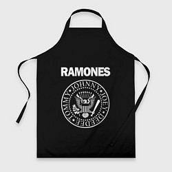 Фартук кулинарный RAMONES, цвет: 3D-принт