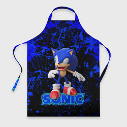 Фартук кулинарный Sonic, цвет: 3D-принт