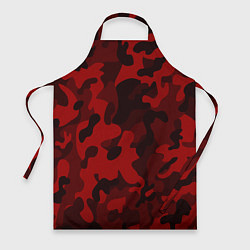 Фартук кулинарный RED MILITARY, цвет: 3D-принт