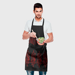 Фартук кулинарный Slipknot 5, цвет: 3D-принт — фото 2