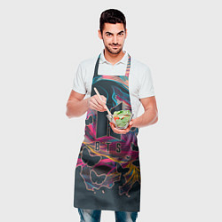 Фартук кулинарный BTS, цвет: 3D-принт — фото 2