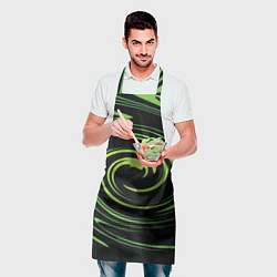 Фартук кулинарный Twisted greens, цвет: 3D-принт — фото 2
