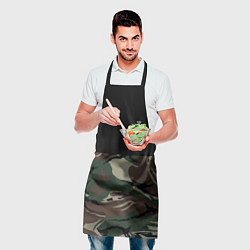 Фартук кулинарный Пограничные Войска камуфляж, цвет: 3D-принт — фото 2
