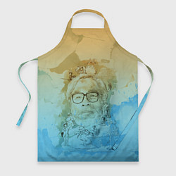 Фартук кулинарный Hayao Miyazaki, цвет: 3D-принт