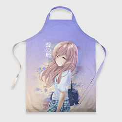 Фартук кулинарный Silent Voice, цвет: 3D-принт