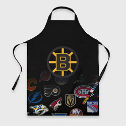 Фартук кулинарный NHL Boston Bruins Z, цвет: 3D-принт