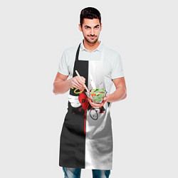 Фартук кулинарный Добро и зло, Payton Moormeier, цвет: 3D-принт — фото 2