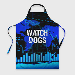 Фартук кулинарный Watch Dogs, цвет: 3D-принт