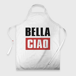 Фартук кулинарный Bella Ciao, цвет: 3D-принт