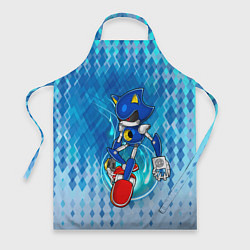 Фартук кулинарный Metal Sonic, цвет: 3D-принт