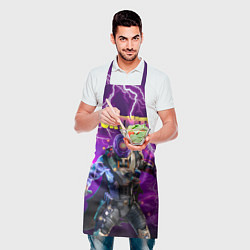 Фартук кулинарный Fortnite Cyclo Outfit, цвет: 3D-принт — фото 2