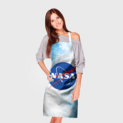 Фартук кулинарный NASA НАСА, цвет: 3D-принт — фото 2