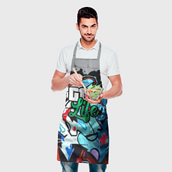 Фартук кулинарный GTA LIFE, цвет: 3D-принт — фото 2