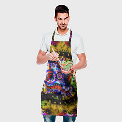 Фартук кулинарный Абстрактный рисунок, цвет: 3D-принт — фото 2