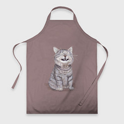 Фартук кулинарный Котёнок ыыы, цвет: 3D-принт