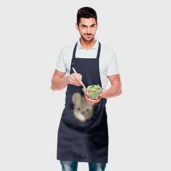 Фартук кулинарный Ночная мышь, цвет: 3D-принт — фото 2