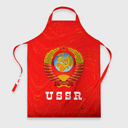 Фартук кулинарный USSR СССР, цвет: 3D-принт