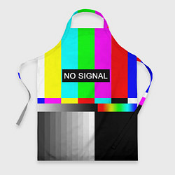 Фартук кулинарный NO SIGNAL, цвет: 3D-принт