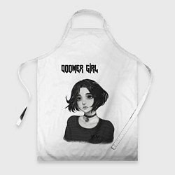 Фартук кулинарный Doomer Girl, цвет: 3D-принт