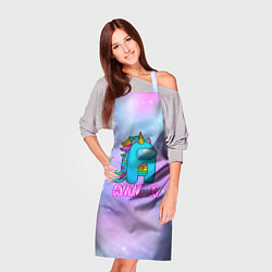 Фартук кулинарный Among Us, цвет: 3D-принт — фото 2