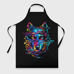 Фартук кулинарный Волк, цвет: 3D-принт