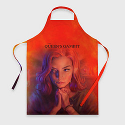 Фартук кулинарный Queens Gambit Ход Королевы, цвет: 3D-принт