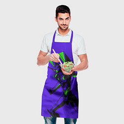 Фартук кулинарный Евангилион, цвет: 3D-принт — фото 2