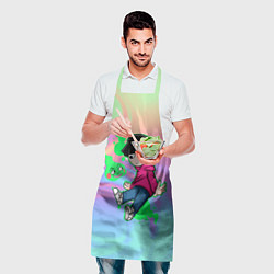 Фартук кулинарный Моб Психо 100, цвет: 3D-принт — фото 2