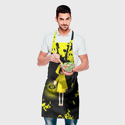 Фартук кулинарный Little NightmaresШестая, цвет: 3D-принт — фото 2