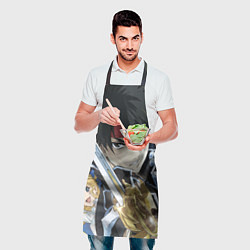 Фартук кулинарный Волшебник воин Орфен, цвет: 3D-принт — фото 2