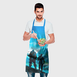 Фартук кулинарный Вальгала, цвет: 3D-принт — фото 2