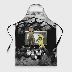 Фартук кулинарный Little Nightmares 2, цвет: 3D-принт