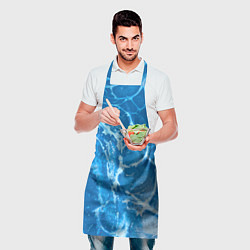 Фартук кулинарный Ледяной, цвет: 3D-принт — фото 2