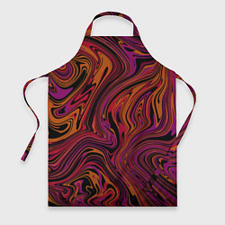 Фартук кулинарный Purple abstract, цвет: 3D-принт