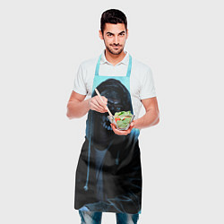 Фартук кулинарный Парень в маске, цвет: 3D-принт — фото 2
