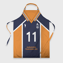 Фартук кулинарный KARASUNO 11 ФОРМА КАРАСУНО, цвет: 3D-принт
