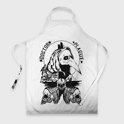 Фартук кулинарный Doctor Plague, цвет: 3D-принт