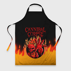 Фартук кулинарный Cannibal Corpse Труп Каннибала Z, цвет: 3D-принт