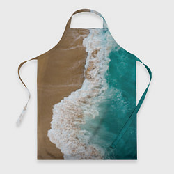 Фартук кулинарный Пляж beach, цвет: 3D-принт