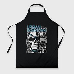 Фартук кулинарный URBAN Downtown, цвет: 3D-принт