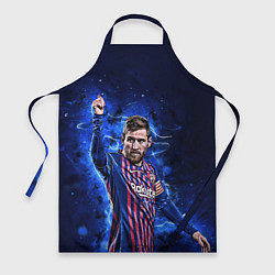 Фартук кулинарный Lionel Messi Barcelona 10, цвет: 3D-принт
