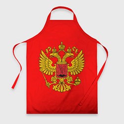 Фартук кулинарный РОССИЯ RUSSIA UNIFORM, цвет: 3D-принт