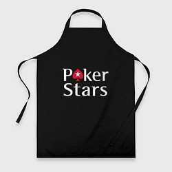 Фартук кулинарный Poker Stars, цвет: 3D-принт