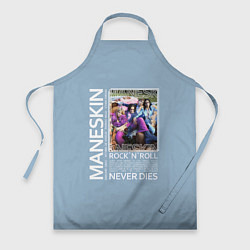 Фартук кулинарный Maneskin RocknRoll, цвет: 3D-принт