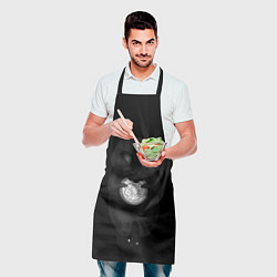 Фартук кулинарный Ом ном ном, цвет: 3D-принт — фото 2
