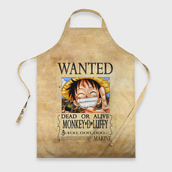 Фартук Манки Д Луффи в розыске One Piece