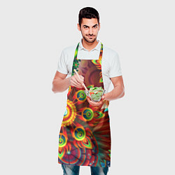 Фартук кулинарный Тропики, цвет: 3D-принт — фото 2