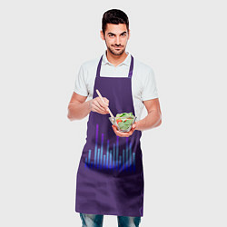 Фартук кулинарный Эквалайзер, цвет: 3D-принт — фото 2