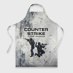 Фартук кулинарный COUNTER TERRORIST CS GO Z, цвет: 3D-принт