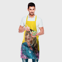 Фартук кулинарный Красотка Тейлор, цвет: 3D-принт — фото 2